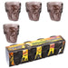 Halloween Shot Glasses Skull Drinkware Home Party Decoration Orange Purple Green