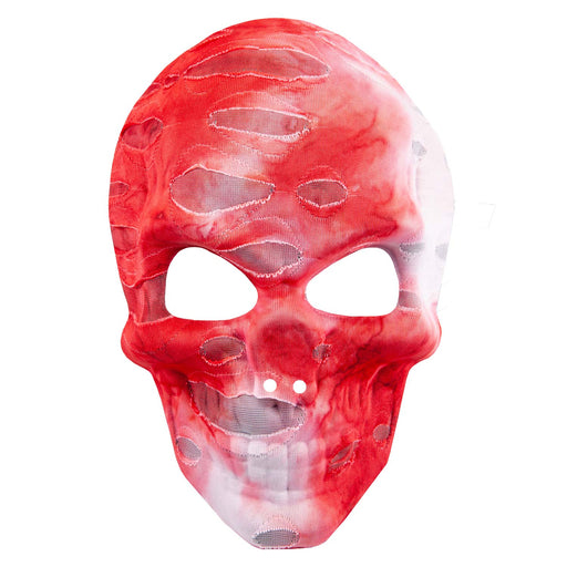 Halloween Skull mask Bloody Bandage Halloween Costume Dress Up White/Red