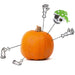 Halloween Pumpkin Decoration Set 1 Skeleton 1 Pirate 2 Frankenstein Pack of 4
