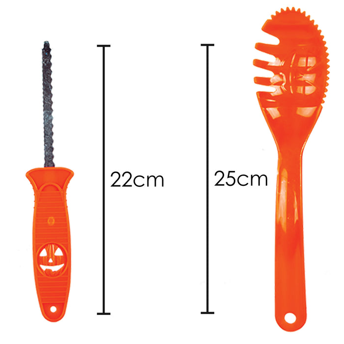 Halloween Pumpkin Carving Set 2 Pieces Tools for