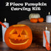 Halloween Pumpkin Carving Set 2 Pieces Tools for