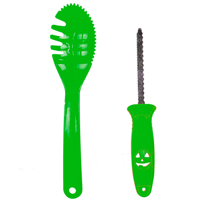 Halloween Pumpkin Carving Set 2 Pieces Tools for