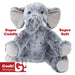 Elephant Soft Toy 31cm Plush Cuddly - Super Cute & Fluffy - Grey