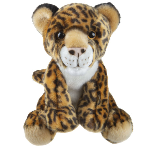 Safari Leopard 30cm Plush Premium Lifelike Toy - Natural World Collection