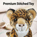 Safari Leopard 30cm Plush Premium Lifelike Toy - Natural World Collection