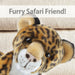 Safari Leopard 30cm Plush Premium Lifelike Toy - Natural World Collection