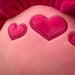 Valentines Soft Toy Dinosaur Pink Stegosaurus with Love Hearts Pink Stegosaurus 23cm