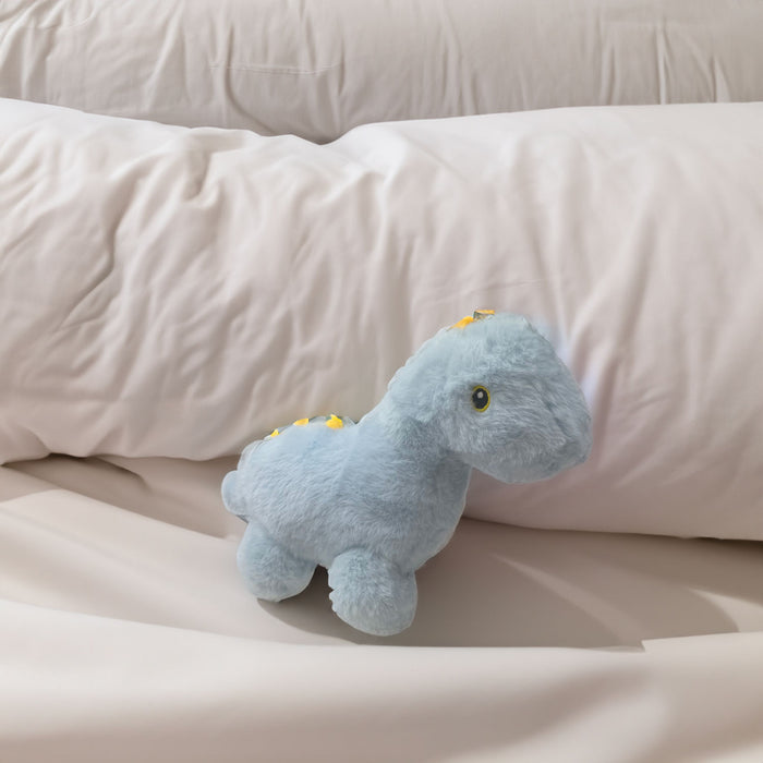 Dinosaur Soft Toy Diplodocus 100% Recycled Eco Friendly Blue 21cm