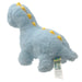 Dinosaur Soft Toy Diplodocus 100% Recycled Materials-Eco Friendly Blue Diplodocus 21cm