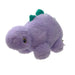 Dinosaur Soft Toy Stegosaurus 100% Recycled Materials-Eco Friendly Lilac Stegosaurus 21cm