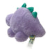 Dinosaur Soft Toy Stegosaurus 100% Recycled Materials-Eco Friendly Lilac Stegosaurus 21cm