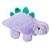 Dinosaur Soft Toy Stegosaurus 100% Recycled Eco Friendly Lilac 21cm