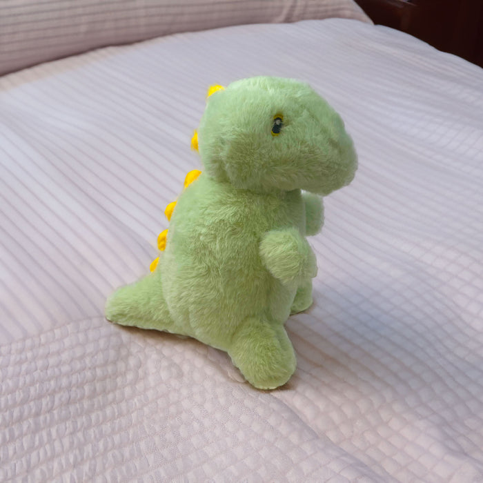 Dinosaur Soft Toy Green T Rex 100% Recycled Materials-Eco Friendly Green T Rex 21cm