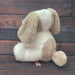Valentines Soft Toy Dog Puppy Holding Love Heart Plush Toy Brown Dog