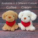 Valentines Soft Toy Dog Puppy Holding Love Heart Plush Toy Brown Dog