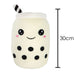 Boba Tea Soft Toy White Bubble Tea Plush Pillow, Cute Soft 1 X Milk 30cm