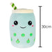 Boba Tea Soft Toy White Bubble Tea Plush Pillow, Cute Soft 1 X Apple 30cm