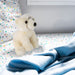 Polar Bear Soft Toy Arctic Animal Plush Cuddly Soft Furry 30cm White Polar Bear