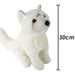 Arctic Fox Soft Toy Arctic Animal Plush Cuddly Soft Furry 30cm White Arctic Fox