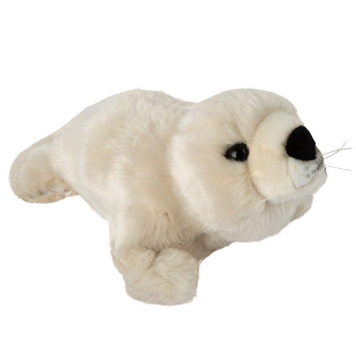 Seal Soft Toy Arctic Animal Plush Cuddly Soft Furry 30cm White Seal