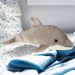 Dolphin Soft Toy Sealife Animal Plush Cuddly Soft Furry Fluffy 30cm Grey Dolphin