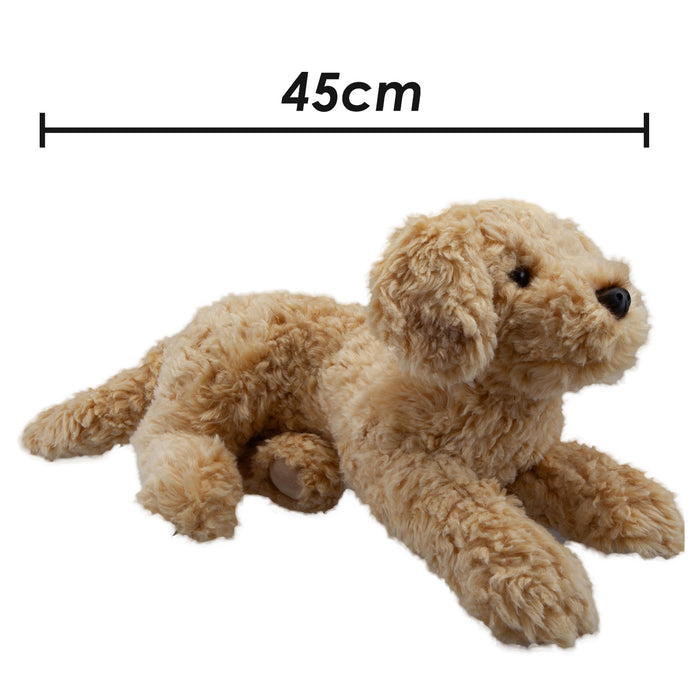 Cockapoo Soft Toy Dog Biscuit Plush Cuddly Soft 45cm Biscuit Floppy Cockapoo