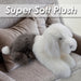 Sheepdog Soft Toy Dog Plush Cuddly Fluffy 45cm Grey and White Floppy Sheepdog