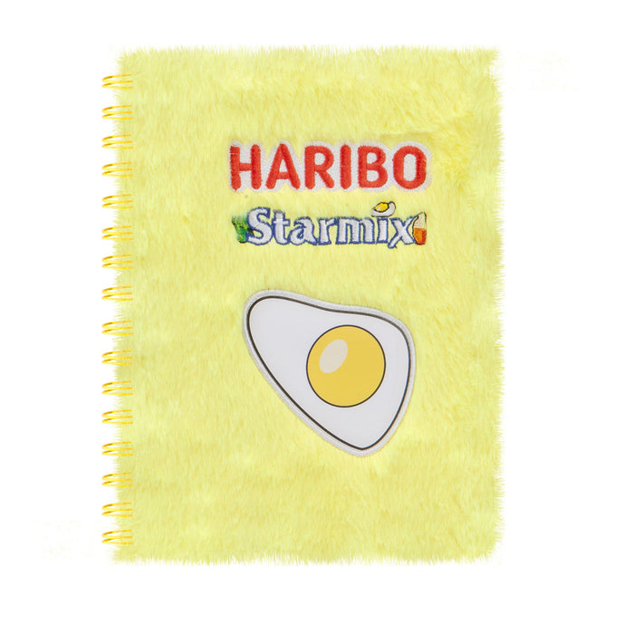 Notebook Haribo Egg Diary journals Stationary Girls Boys All Ages 21.5cm Yellow