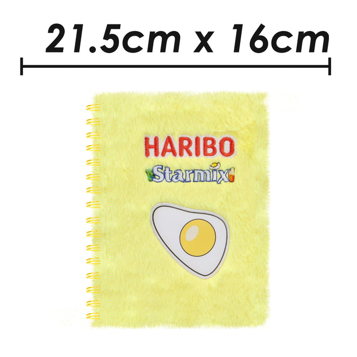 Notebook Haribo Egg Diary journals Stationary Girls Boys All Ages 21.5cm Yellow