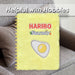 Notebook Haribo Egg Diary journals Stationary Girls Boys All Ages 21.5cm Yellow