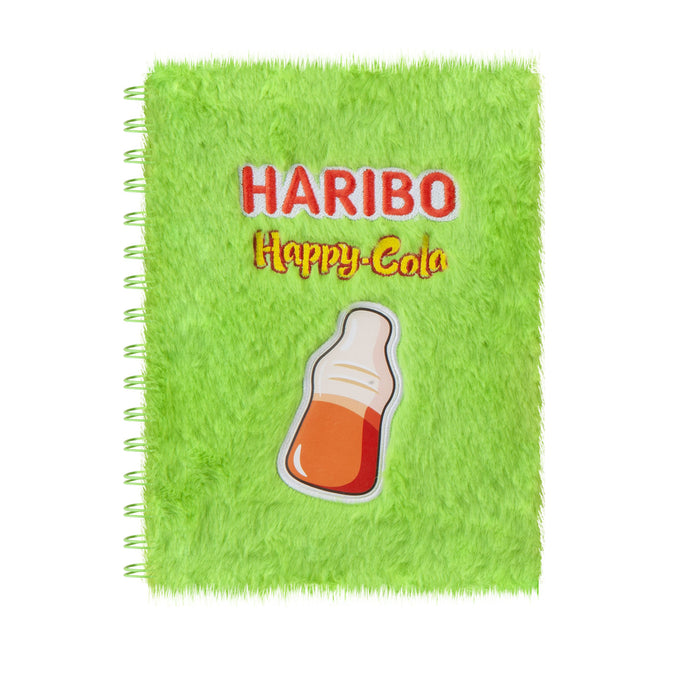 Notebook Haribo Cola Bottle Diary journals Stationary Girls Boys 21.5cm Green