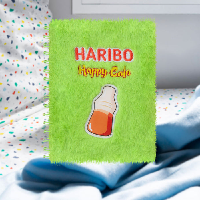 Notebook Haribo Cola Bottle Diary journals Stationary Girls Boys 21.5cm Green