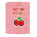 Notebook Haribo Cherry Diary journals Stationary All Ages 21. 5cm Pink