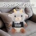 Goat Soft Toy Farm Animal Plush Cute Cuddly Soft Furry Fluffy 23cm Brown