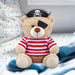 Bear Pirate Soft Toy Themed Animal Plush Red