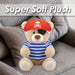 Bear Pirate 20cm Soft Toy Themed Animal Plush Cuddly Soft Furry Fluffy 20cm Blue