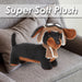 Sausage Dog Pilot Soft Toy Fun Doggy Plush Cuddly Soft Furry Fluffy 30cm Brown