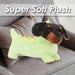 Sausage Dog Dinosaur Soft Toy Fun Doggy Plush Cuddly Soft Fluffy 30cm Green