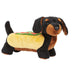 Sausage Dog Hotdog Soft Toy Fun Doggy Plush Fluffy Multicolour