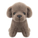 Dog Mink Soft Toy Fun Doggy Plush Fluffy Cute Puppy Brown