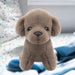 Dog Mink Soft Toy Fun Doggy Plush Fluffy Cute Puppy Brown