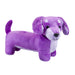 Sausage Dog Purple Soft Toy Fun Doggy Plush Cuddly Soft Furry Fluffy 30cm Purple