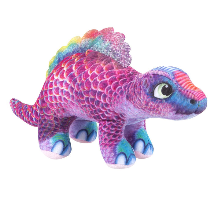 Dinosaur Spinosaurus Soft Toy Dino Plush Cuddly Soft Fluffy Plushie 30cm Pink