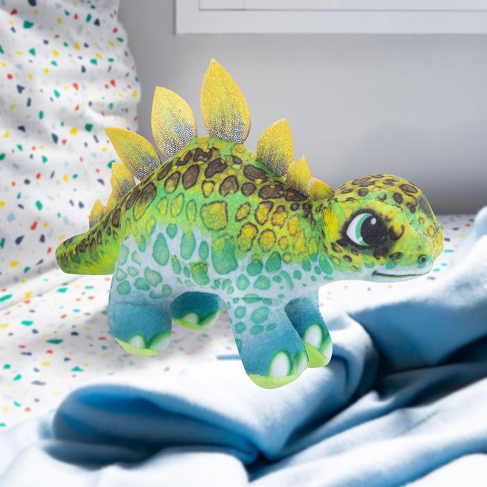 Dinosaur Stegosauras Soft Toy Dino Plush Cuddly Soft Fluffy Plushie 40cm Green