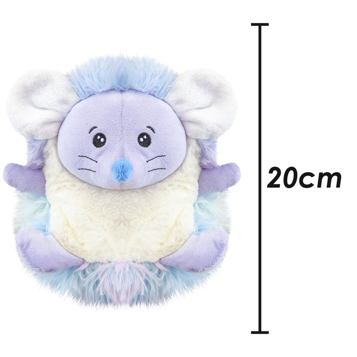 Mouse Soft Toy Woodland Animal Plush Cuddly Soft Fluffy Mice Plushie 20cm Purple