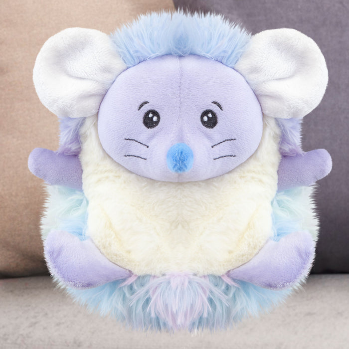 Mouse Soft Toy Woodland Animal Plush Cuddly Soft Fluffy Mice Plushie 20cm Purple