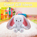 Bunny Carrot Soft Toy Folding Plush Cute Fluffy Rabbit