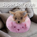 Chihuahua Pink Bed Soft Toy Cute Dog Plush Cuddly Soft Fluffy Doggy 25cm Pink