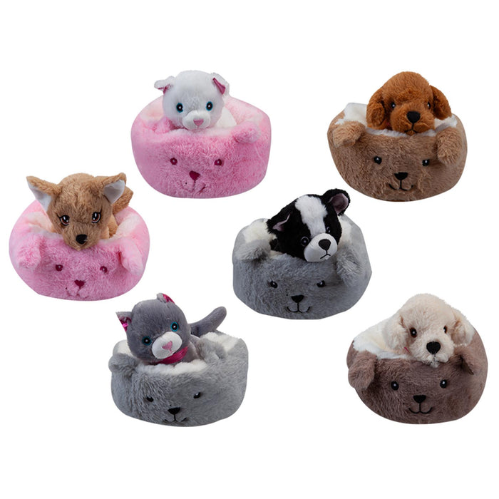 Chihuahua Bed Soft Toy Cute Dog Plush Cuddly Soft Fluffy Doggy Stuffed