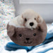 Labrador Soft Toy Brown Bed Cute Dog Plush Fluffy Doggy
